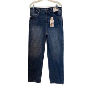 Sincerely Jules Women’s Stripe Jeans Size 11 NWT